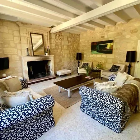 Villa Magnifique Maison En Pierre Avec Piscine *